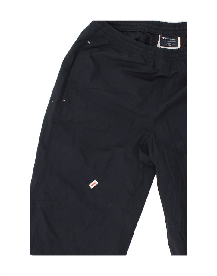 CHAMPION Mens Sport Shorts XL  Navy Blue Cotton Vintage Champion and Second-Hand Champion from Messina Hembry 