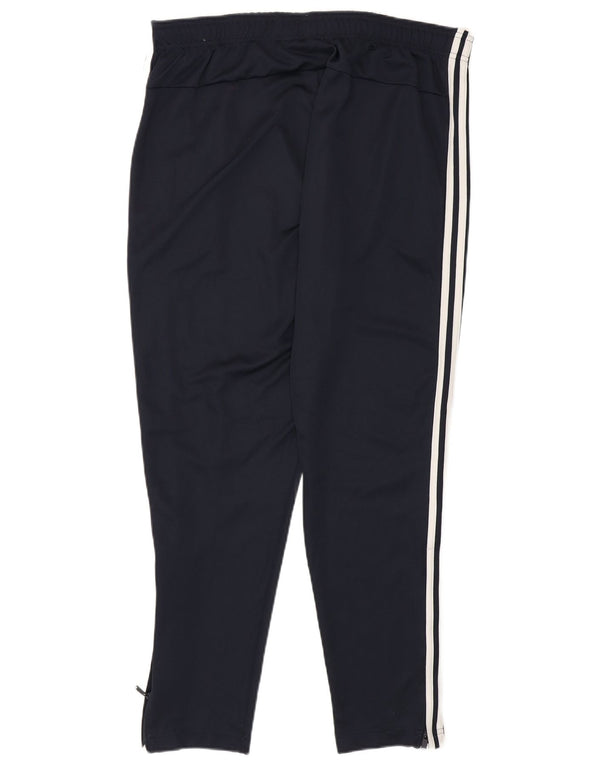 Adidas Mens Tracksuit Trousers XL Navy Blue Polyester