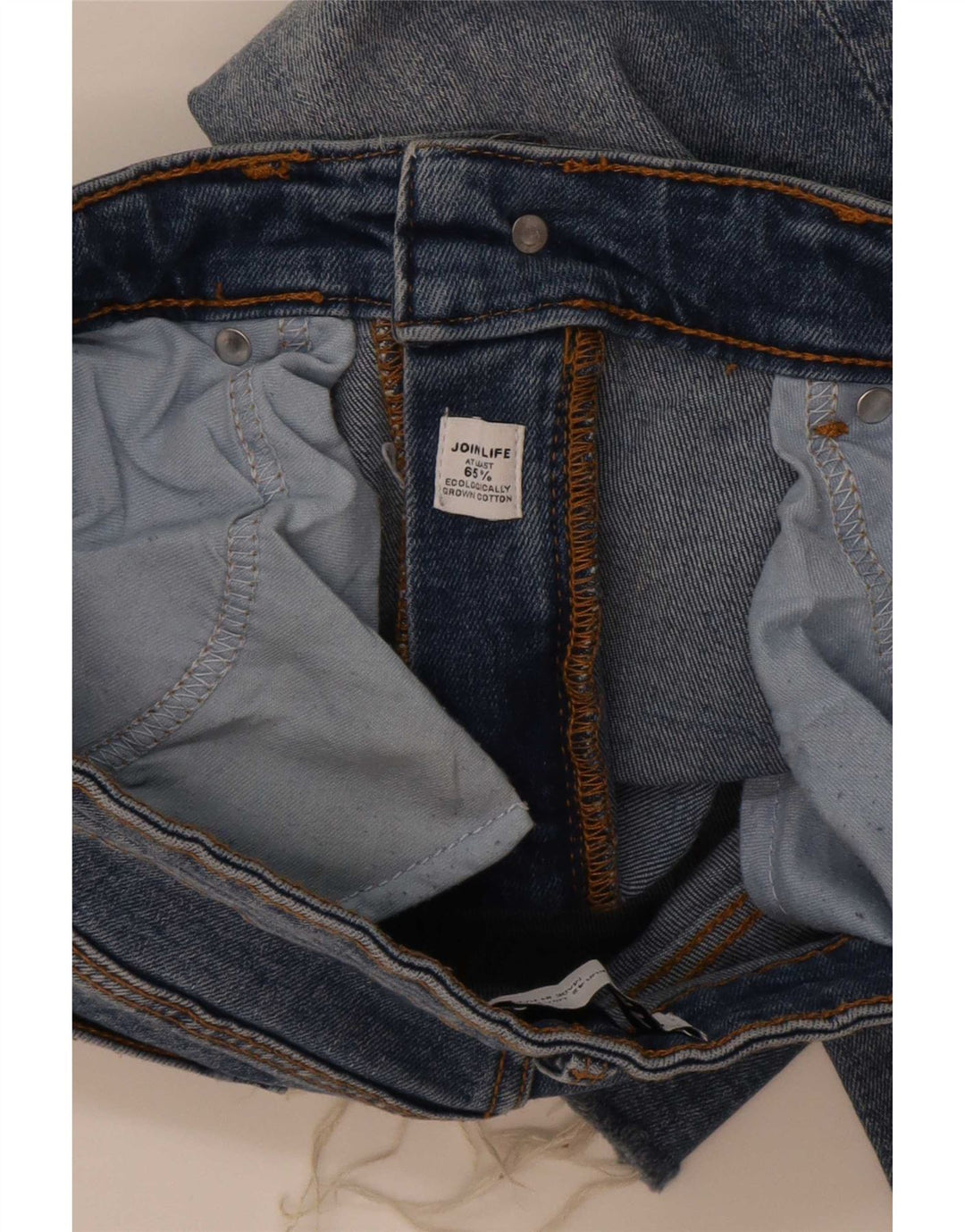 Zara Dame Flared Jeans EU 42 Large W30 L27 Blå Bomuld