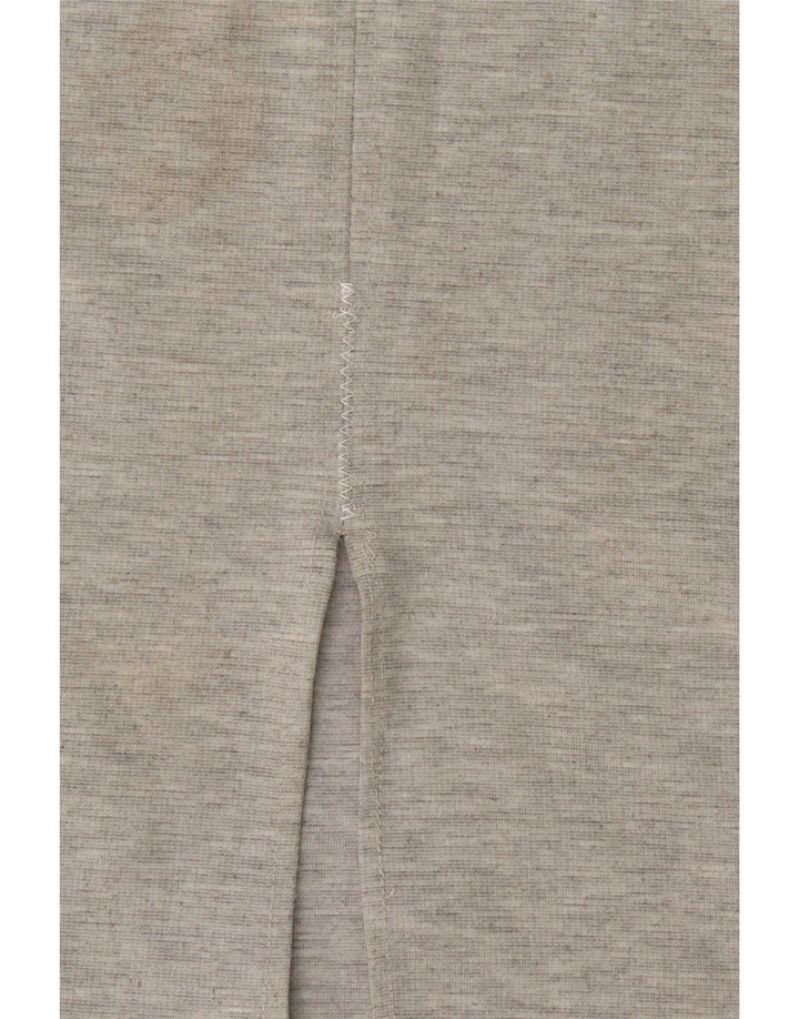 Zara Womens Sleeveless Bodycon Dress UK 8 Small Grey Polyester