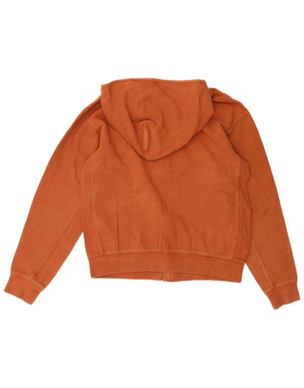 Calvin Klein hættetrøje med lynlås til piger 15-16 år Orange Bomuld