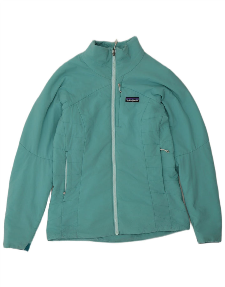 Patagonia Dame Windbreaker Jacket UK 14 Medium Green Nylon