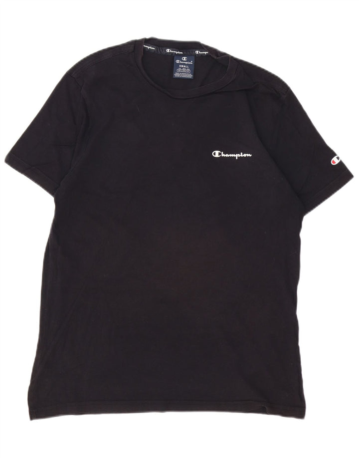 CHAMPION Herre T-Shirt Top Lille Sort