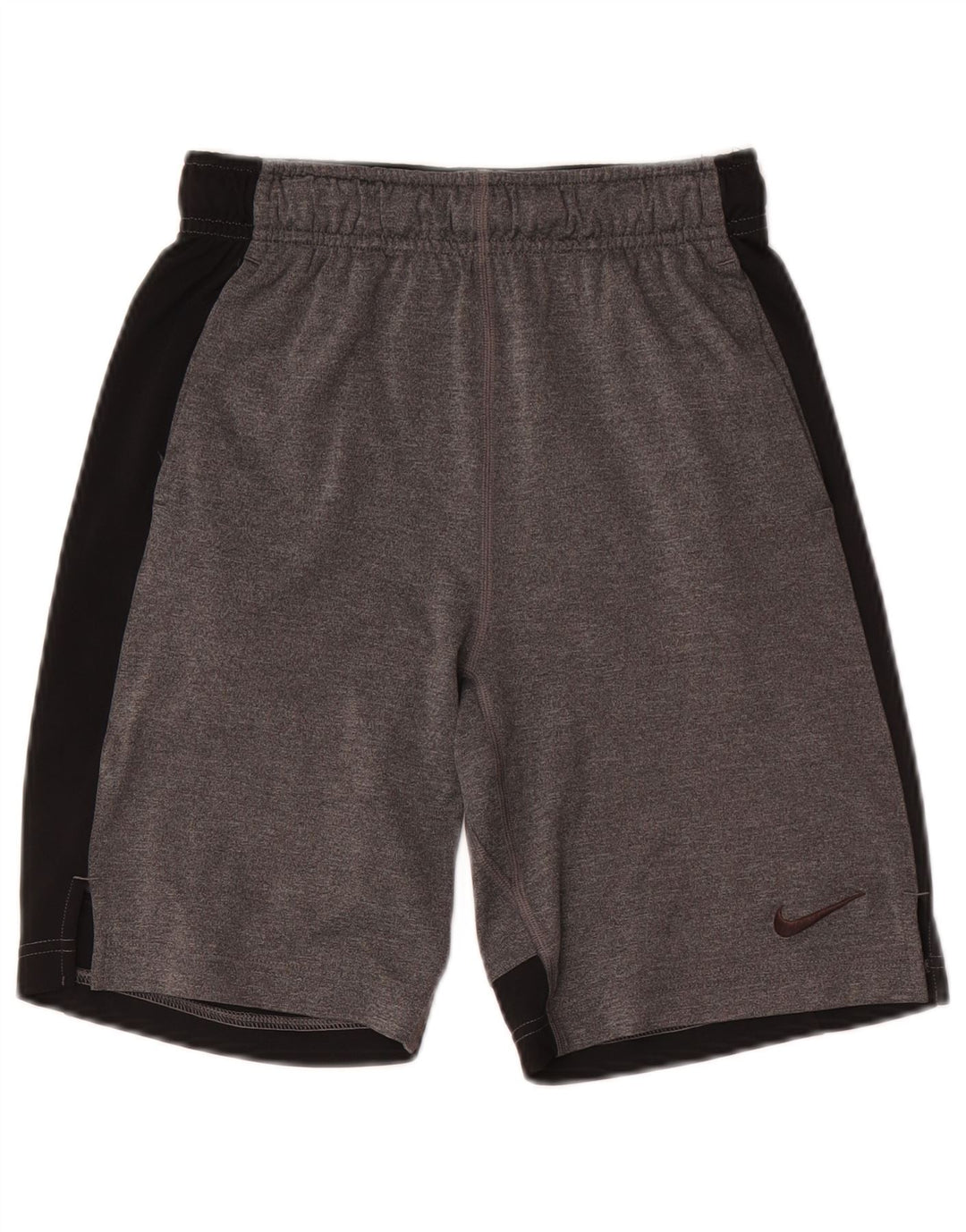 Nike Dri Fit Sportsshorts til drenge 11-12 år Medium Grå Colourblock
