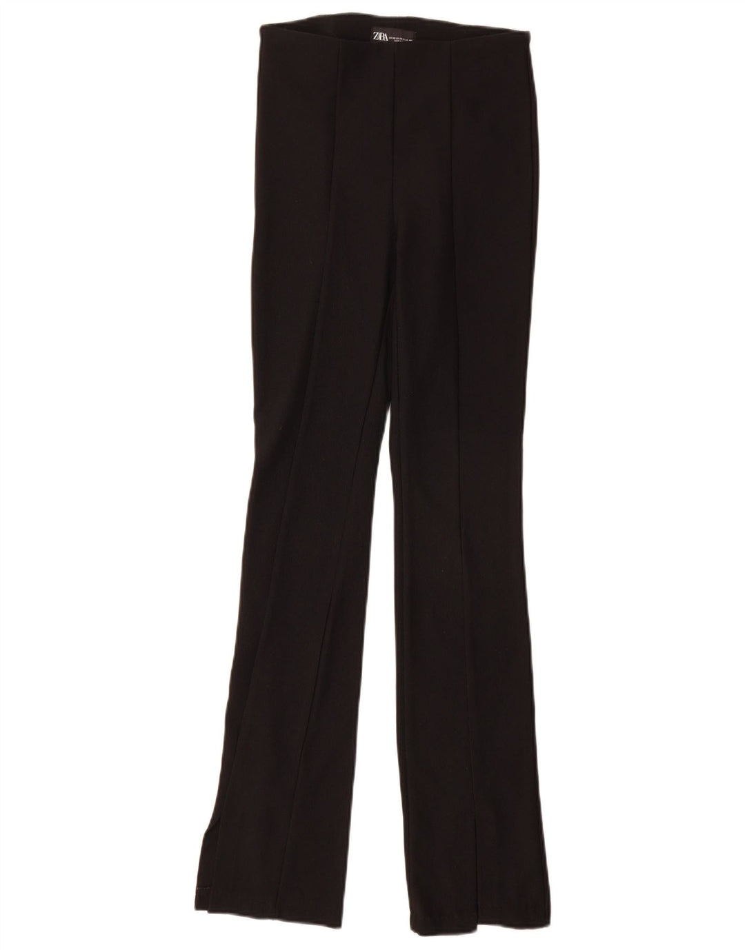 Zara Dame Flare Leggings UK 6 XS Sort