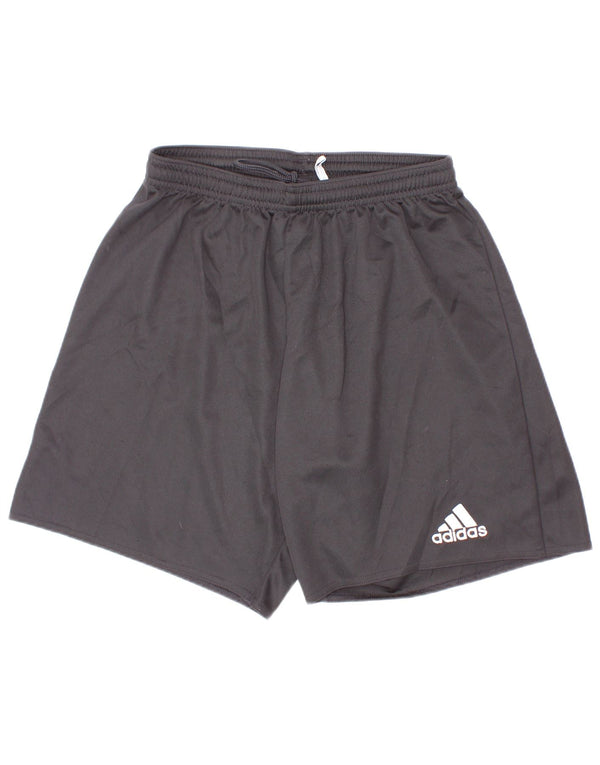 Adidas Boys Climalite Sportshorts 9-10 år Small Black Polyester