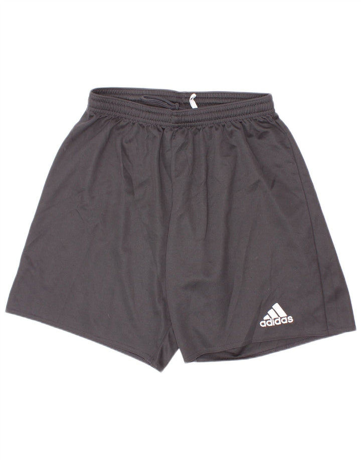 Adidas Boys Climalite Sportshorts 9-10 år Small Black Polyester