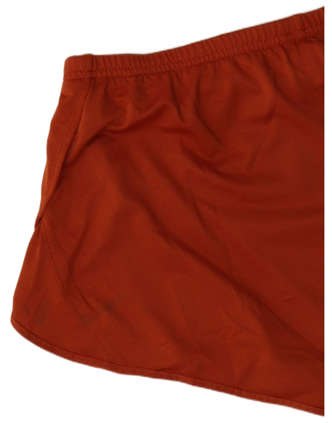 NIKE sportsshorts til kvinder UK 12 Medium Orange Polyester