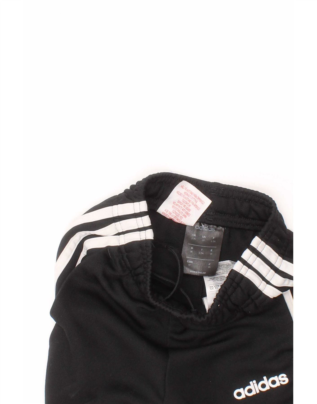 Adidas Drenge Træningsdragt Bukser 2-3 År Sort Polyester Sports