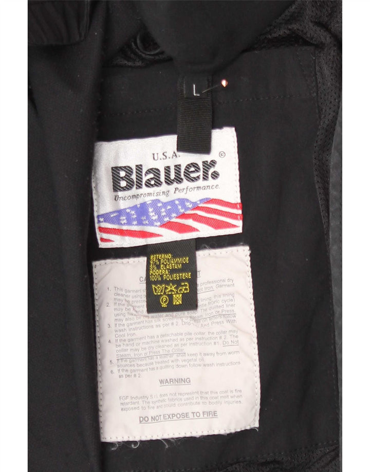 Blauer Dame Regnjakke UK 14 Stor Sort Polyamid