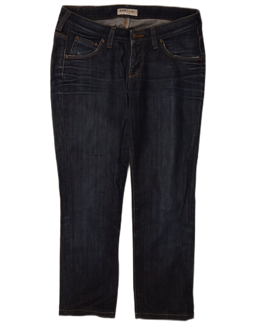 Lee Kvinder Norma Slim Jeans W29 L26 Marineblå Bomuld