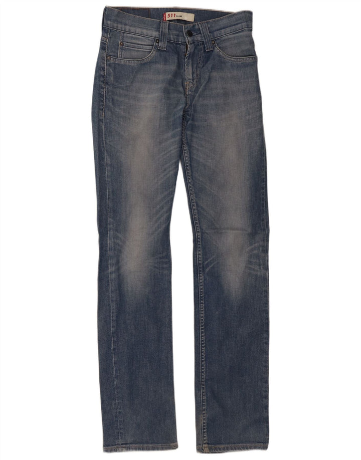 Levi's Herre 511 Slim Jeans W30 L34 Blå