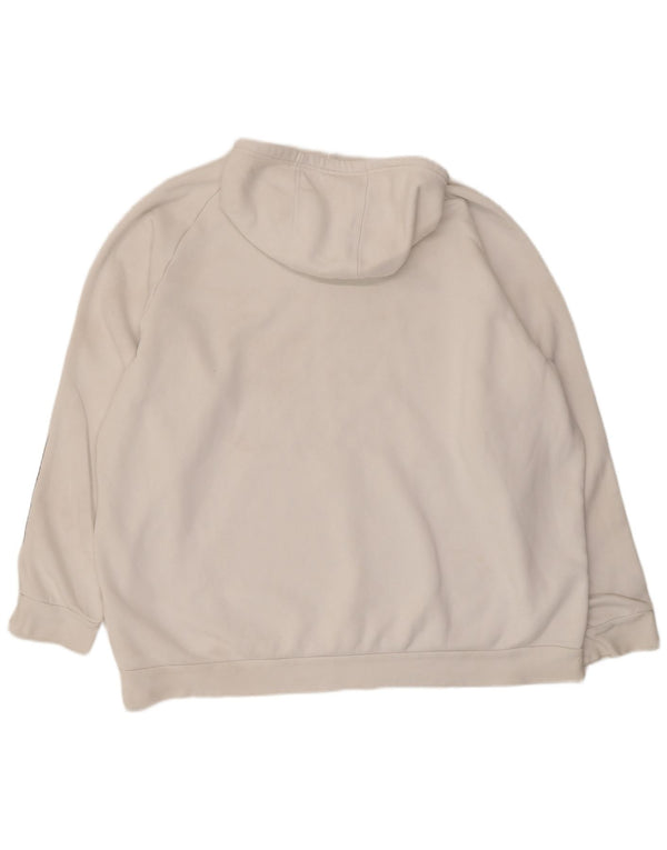 Adidas hættetrøje til mænd 3XL hvid bomuld