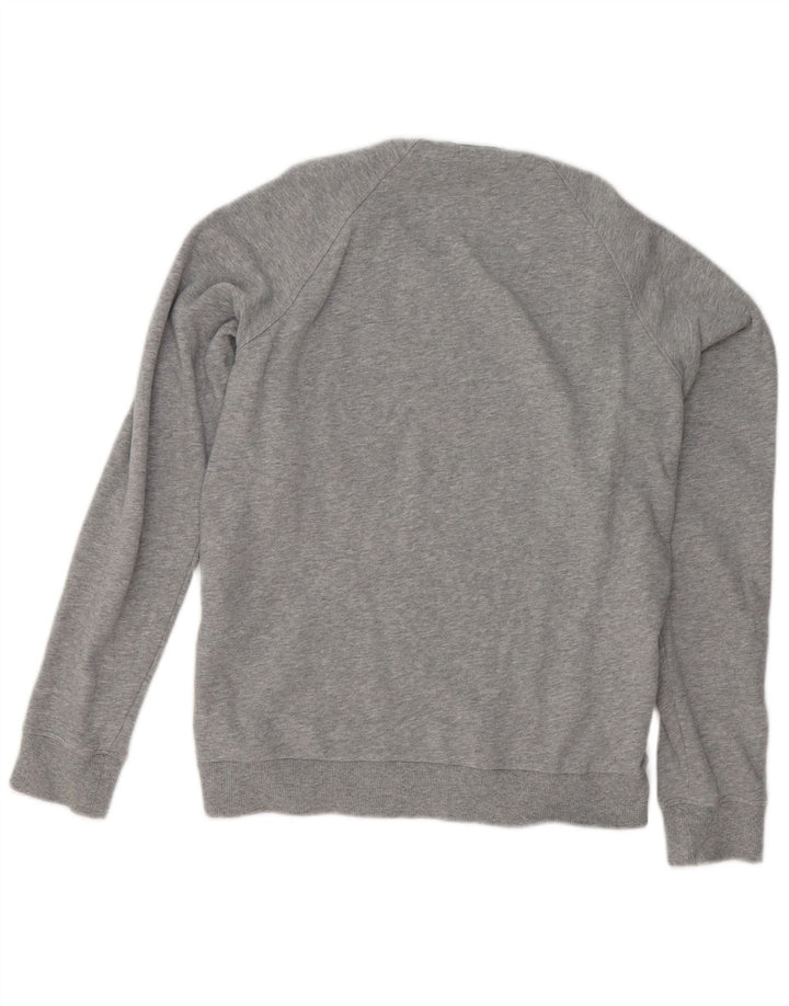 Kappa sweatshirt til mænd, stor grå flækket bomuld