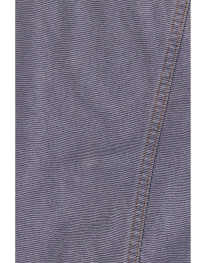 EL CHARRO Womens Crop Oversized denimjakke UK 14 Medium Blue Cotton