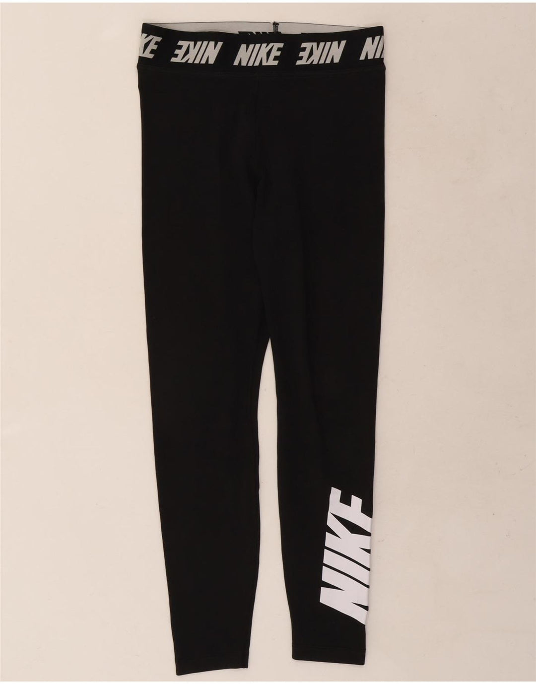 Nike Grafiske Leggings til kvinder UK 12 Medium Sort