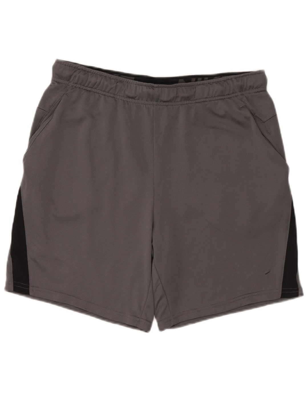 Nike Herre Dri Fit Standard Sportsshorts Store Grå Colourblock Polyester