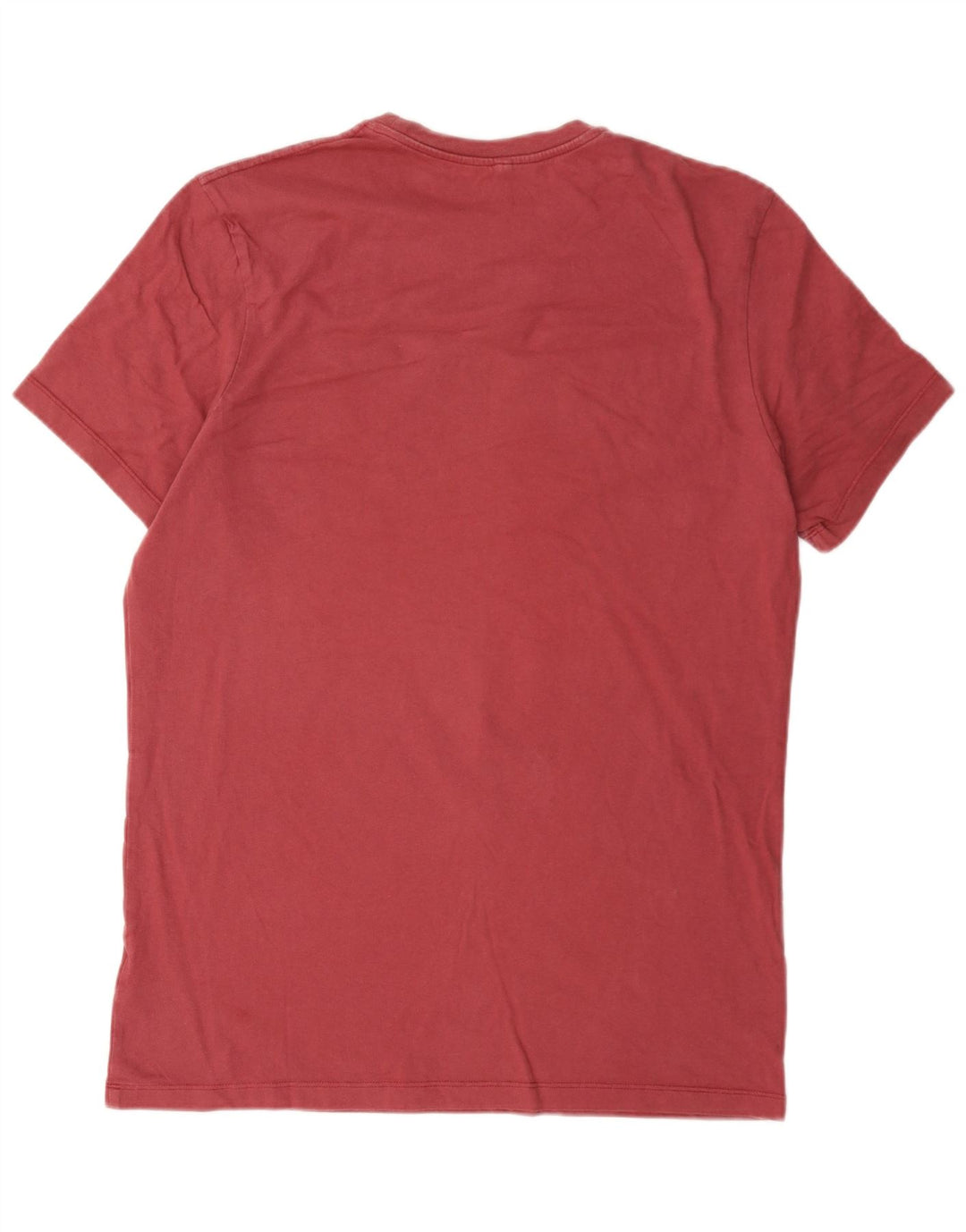 Jack Wills Herre Classic Fit T-shirt Top Medium rødbrun bomuld
