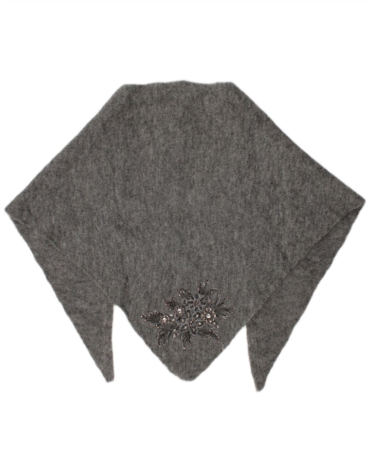 Zara Damestrik Sjal Medium Grey Akryl