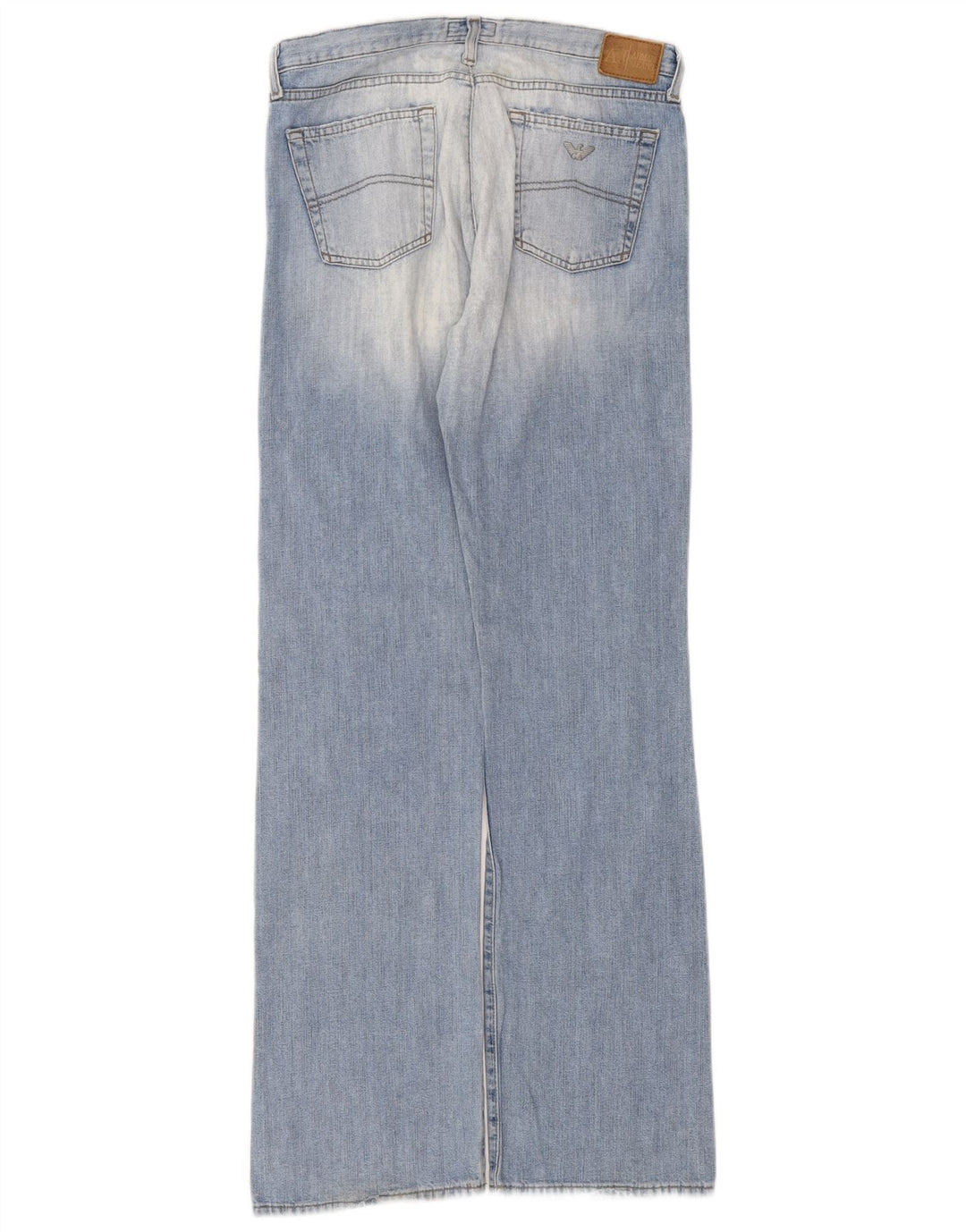 Armani Dame Bootcut Jeans W29 L32 Blå Bomuld