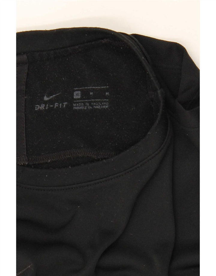 Nike Herre Dri Fit Top Langærmet Medium Sort