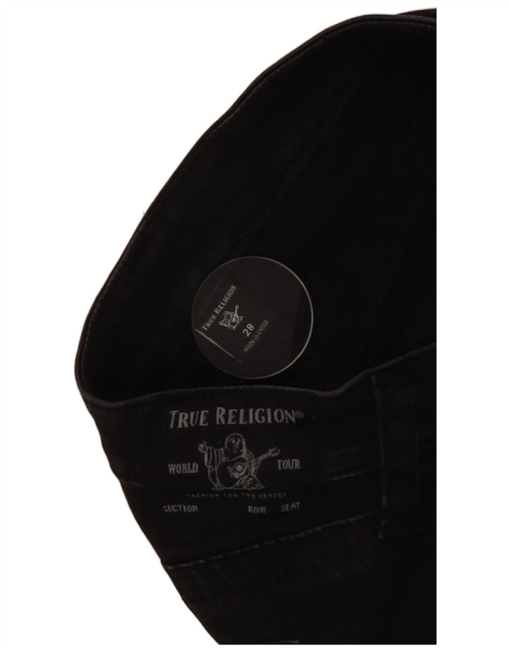 True Religion Dame Skinny Jeans W28 L28 Sort