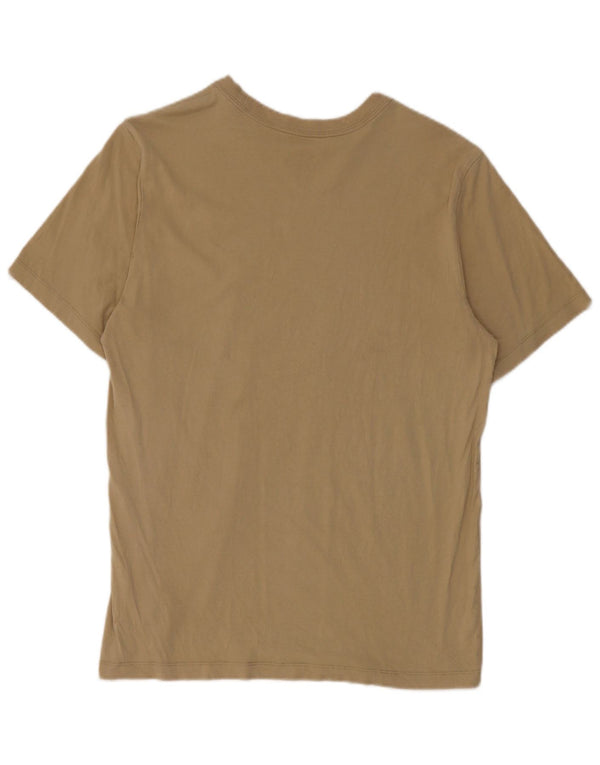 Nike T-shirt top mellembeige bomuld til mænd