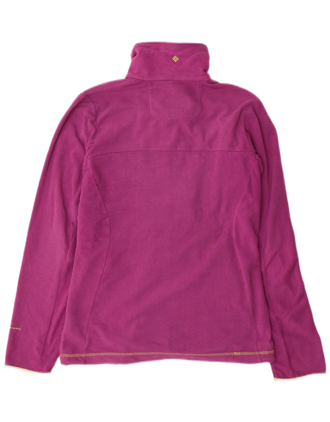COLUMBIA Dame Omni-Wick Fleecejakke UK 12 Medium Lilla Polyester