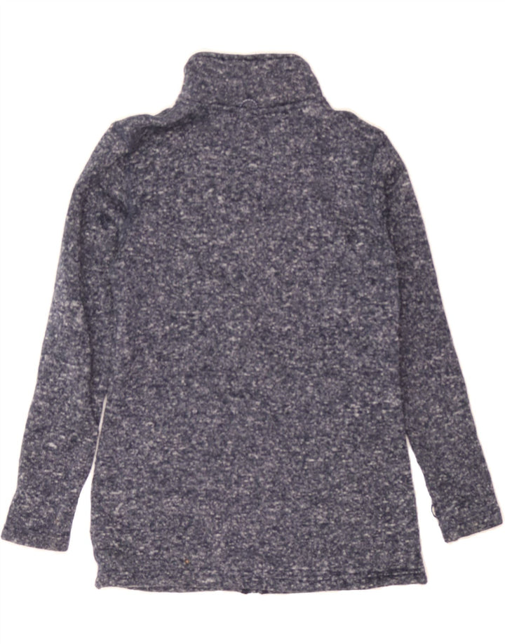 MOUNTAIN WAREHOUSE Womens Cardigan Sweater UK 8 Small  Navy Blue Flecked Vintage Mountain Warehouse and Second-Hand Mountain Warehouse from Messina Hembry 