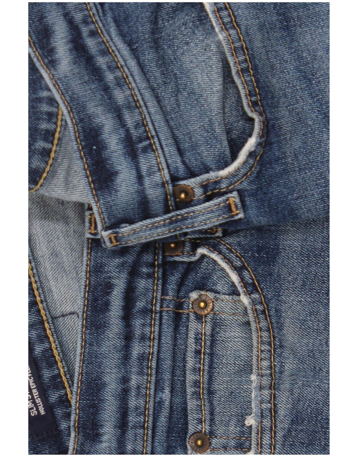 Hollister Slim Jeans til mænd W30 L30 blå bomuld