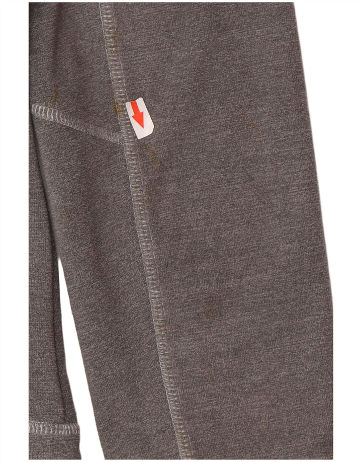 Jack Wolfskin Dame Hættetrøje Sweater UK 14/16 Stor Grå Polyester