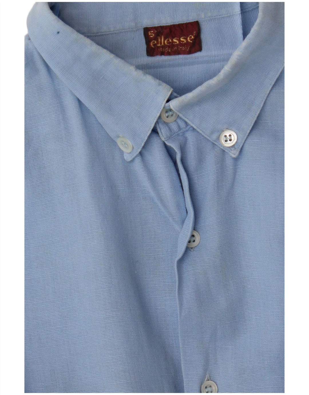 ELLESSE Mens Short Sleeve Shirt Medium Blue