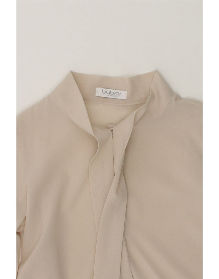 BYBLOS Baby Girls Front Tie Pullover Shirt 18-24 Months Grey Polyester | Vintage Byblos | Thrift | Second-Hand Byblos | Used Clothing | Messina Hembry 