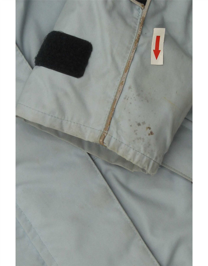 Musto vindjakke med hætte til kvinder EU 36 Small Blue Colourblock Nylon