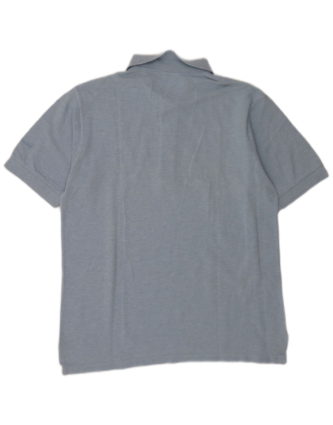 Sergio Tacchini Herre poloshirt IT 50 Medium Blue Flecked Bomuld