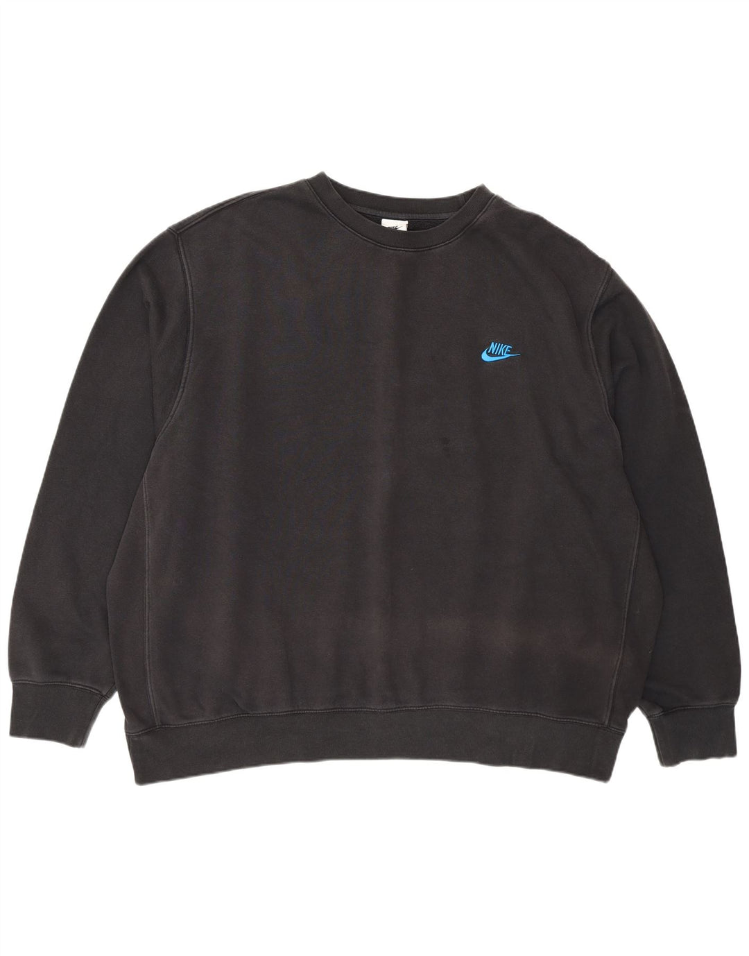 Nike Herre Sweatshirt Jumper 2XL Sort Bomuld
