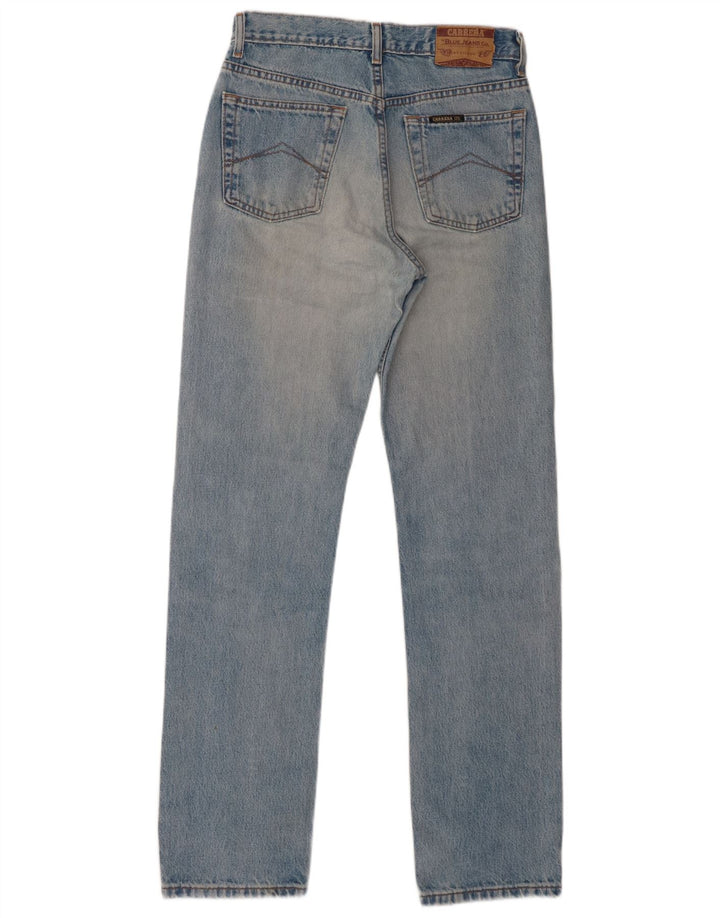 Carrera Herre Distressed Slim Jeans W31 L33 Blå Bomuld