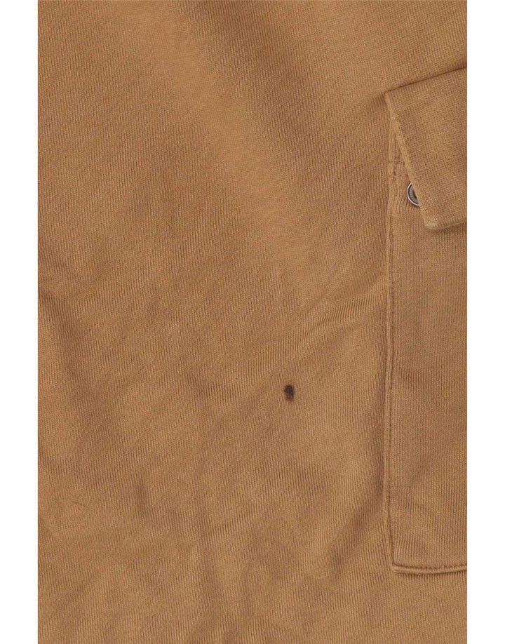 Marks & Spencer Herre Regular Fit Sportshorts 2XL Beige Bomuld