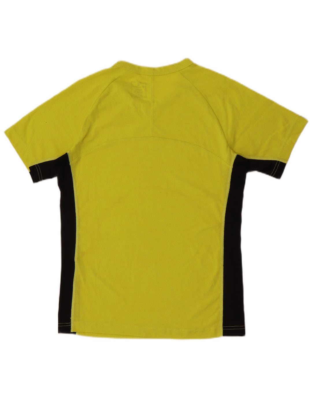 Champion Herre T-Shirt Top Lille Gul Colourblock