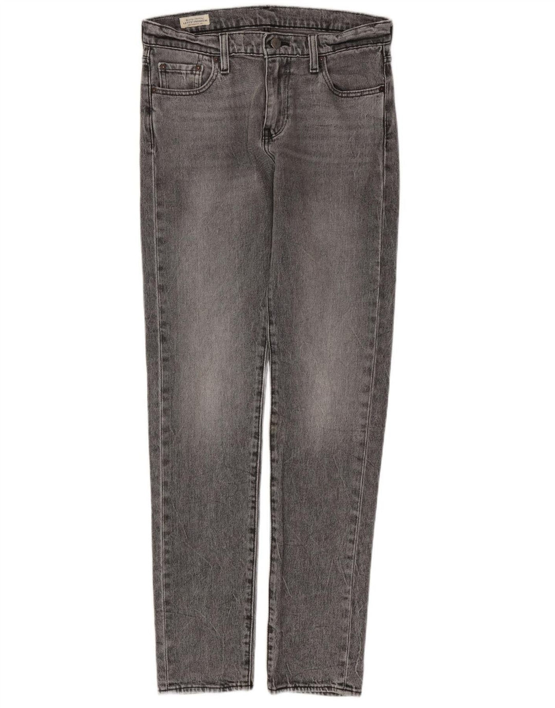 LEVI'S Herre 510 Skinny Jeans W30 L34 Grå Bomuld