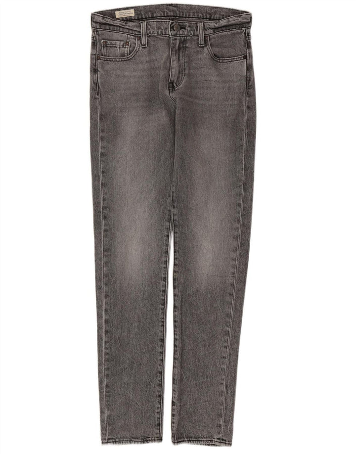 LEVI'S Herre 510 Skinny Jeans W30 L34 Grå Bomuld
