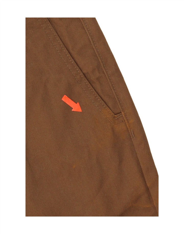 Volcom Lige Chinobukser til kvinder W32 L31 Brun bomuld