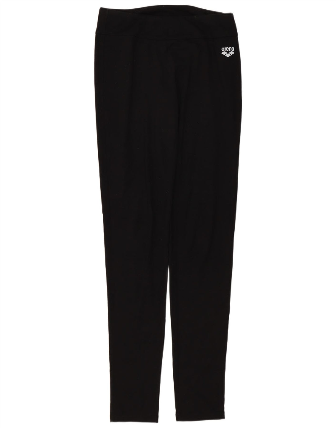 Arena Dame Leggings UK 12 Medium Sort Bomuld