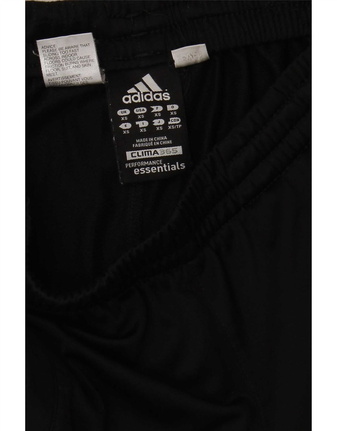 Adidas Herre Clima 365 Træningsdragt Bukser XS Sort Polyester