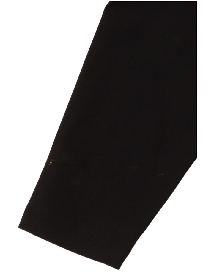 Nike Dame Dri Fit Leggings UK 8 Small Black Polyester