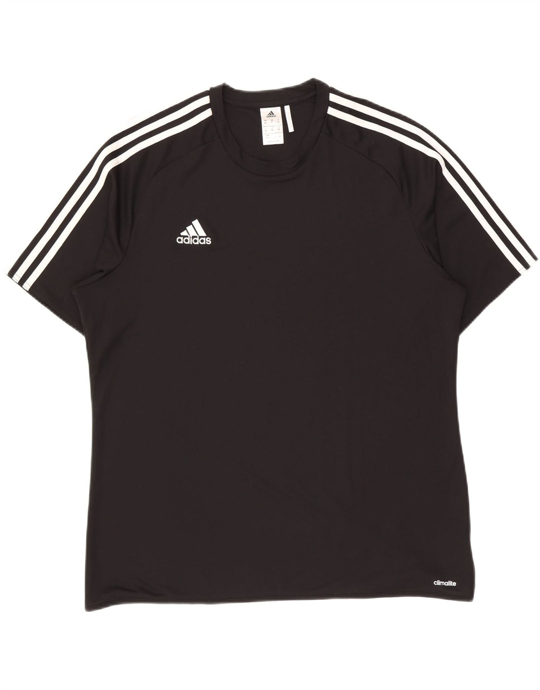 Adidas Herre Climalite T-Shirt Top XL Sort Polyester
