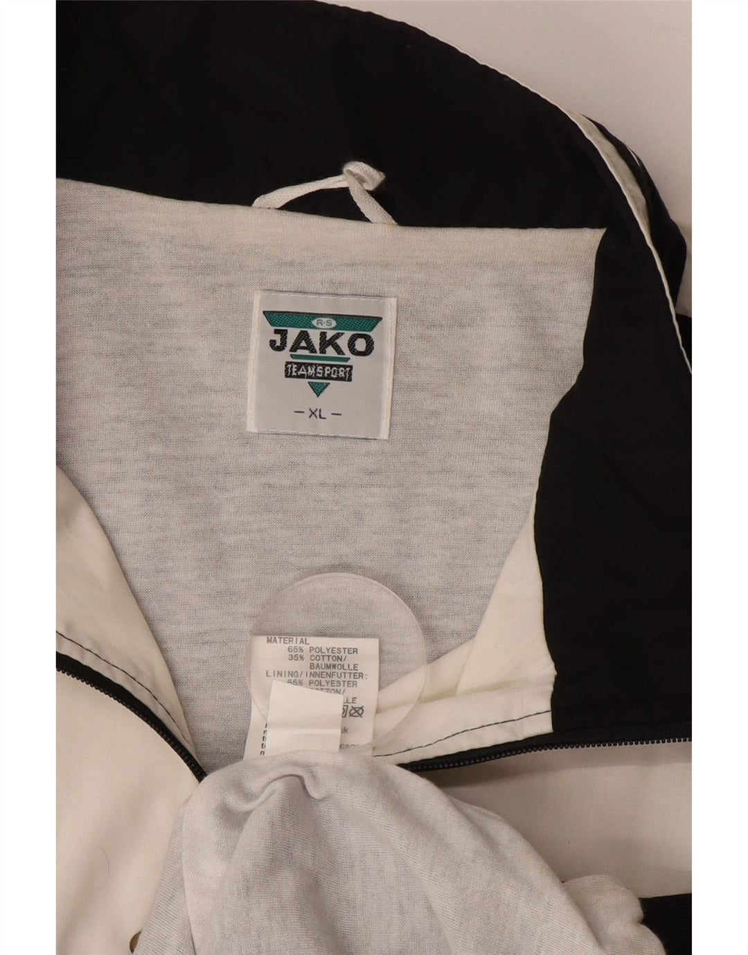 Jako Herre træningsdragt Topjakke XL Sort Colourblock Polyester