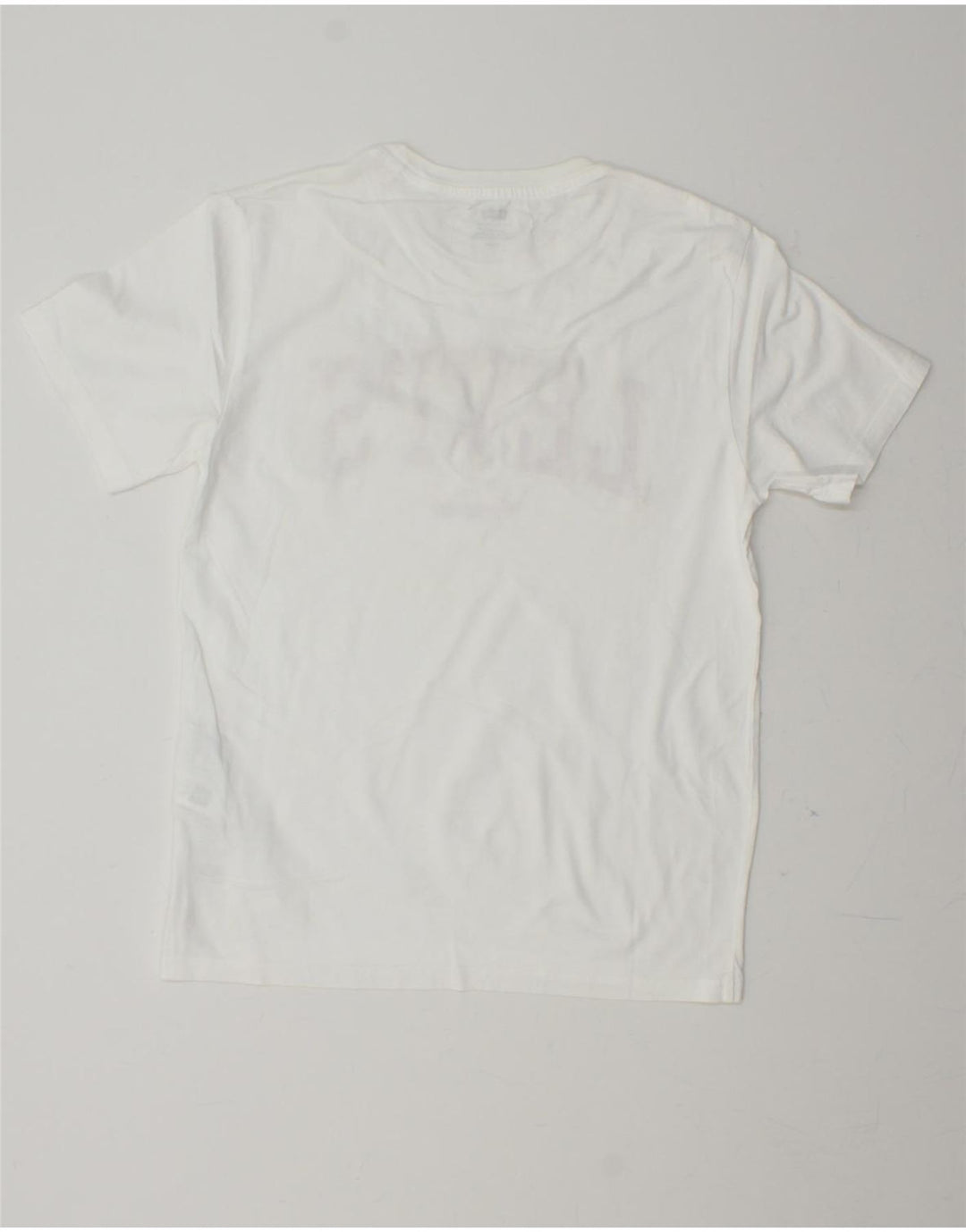 LEVI'S Mens Graphic T-Shirt Top Small White Cotton Vintage Levi's and Second-Hand Levi's from Messina Hembry 