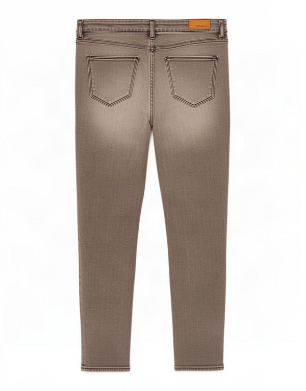 Fat Face Dame Skinny Jeans UK 16 Large W32 L29 Grå