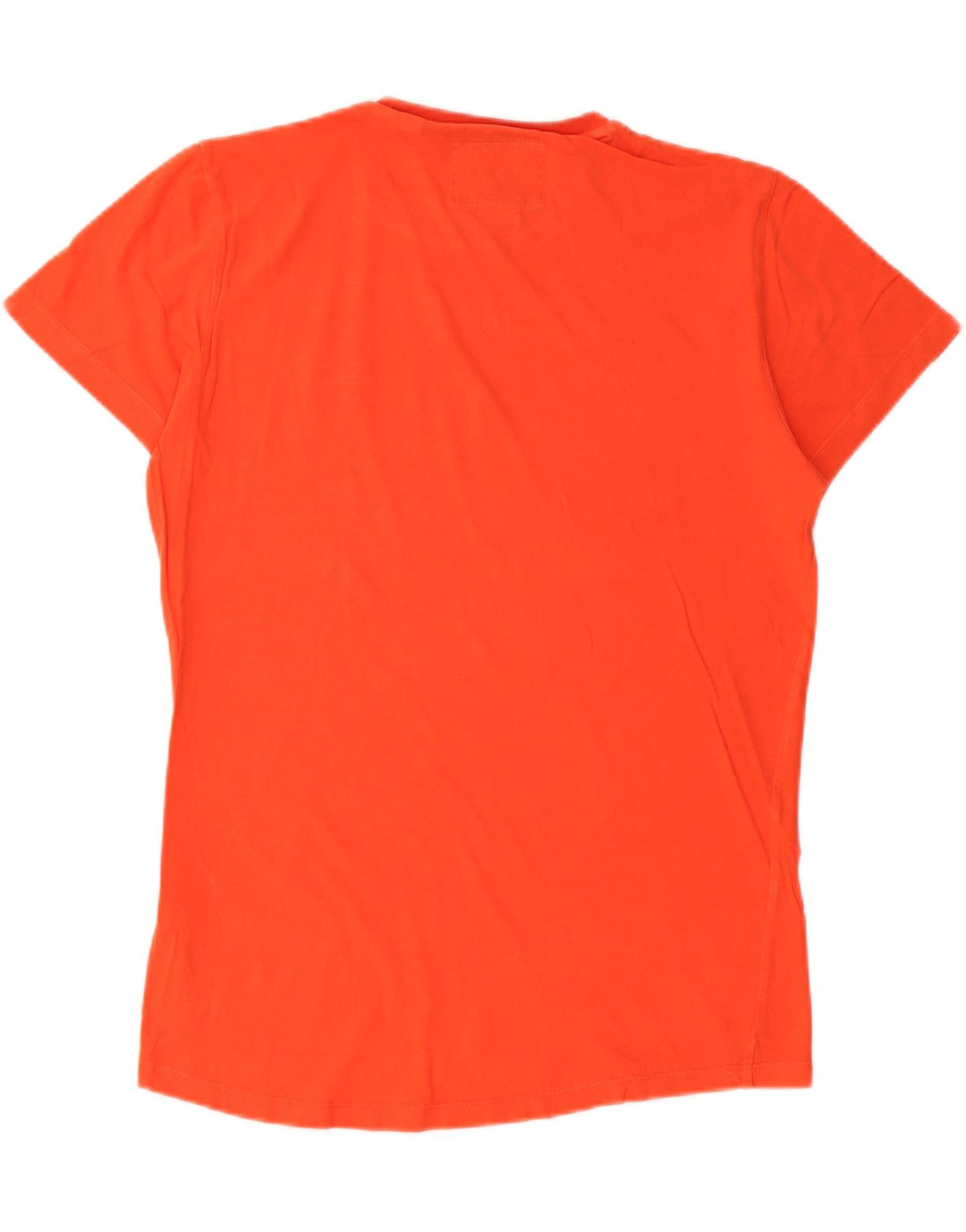 SUPERDRY Herre T-Shirt Top Medium Orange Bomuld